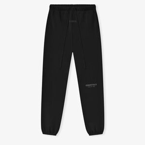 Fear Of God- Essentials Black Sweatpants